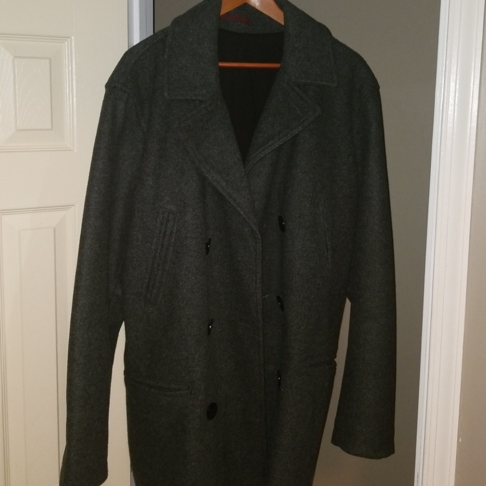 Tall Men's Pea Coat